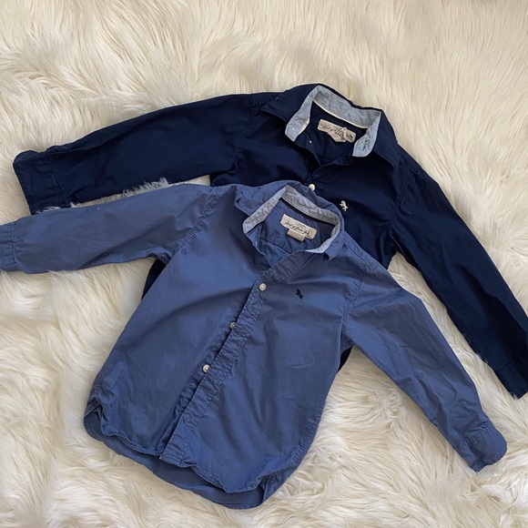 H&M L.O.G.G Button Up Shirts - Picture 2 of 5